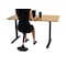 Uncaged Ergonomics WobbleStoolStandingDeskStoolTallAdjustableHeightBalanceStool, WST-b WST-B - alternate 7